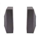 Geo Antique Lead Aluminium Set of 2 Bookends by Libra Interiors
