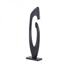 Axis Black Aluminium Sculpture 117cm by Libra Interiors