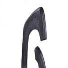 Axis Black Aluminium Sculpture 117cm by Libra Interiors