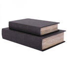 Dark Set of 2 Book Boxes by Libra Interiors