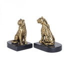Kavari Tiger Granite Bookends Set of 2 by Libra Interiors
