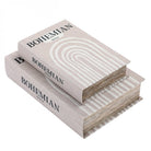 Bohemian Style Set of 2 Book Boxes by Libra Interiors