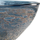 Genovesa Aqua Glass Bowl by Uttermost