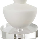 Lido White Stone Candleholders - Set of 2 by Uttermost