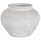 Floreana Round White Vase by Uttermost