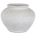 Floreana Round White Vase by Uttermost