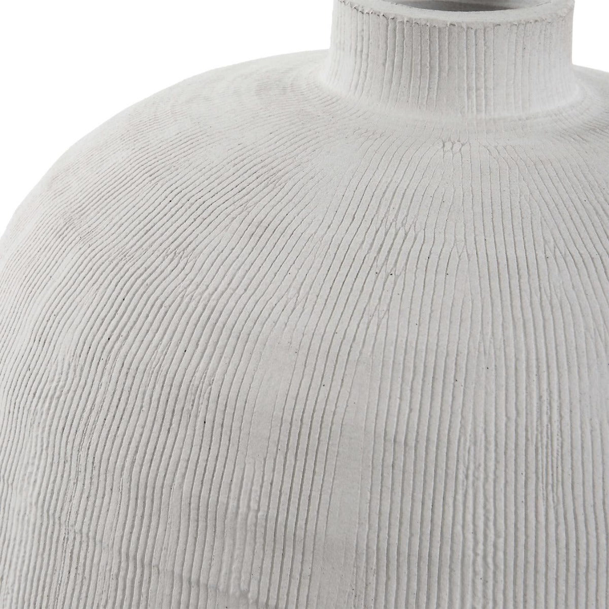 Floreana Medium White Vase by Uttermost