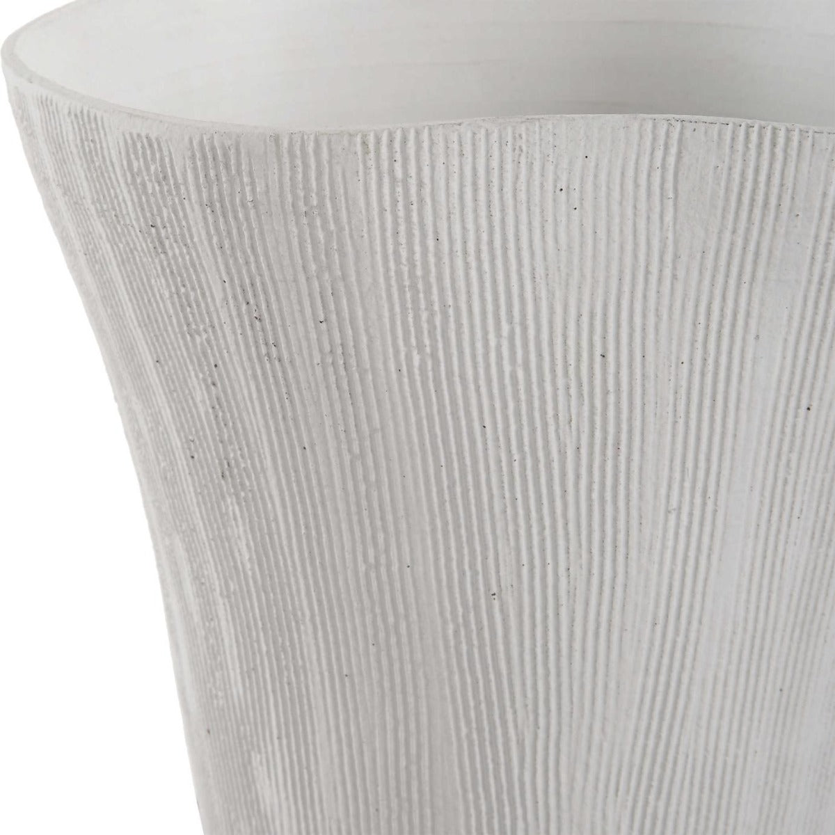 Floreana Tall White Vase by Uttermost