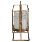 Wenman Gold Triple Candleholder by Uttermost