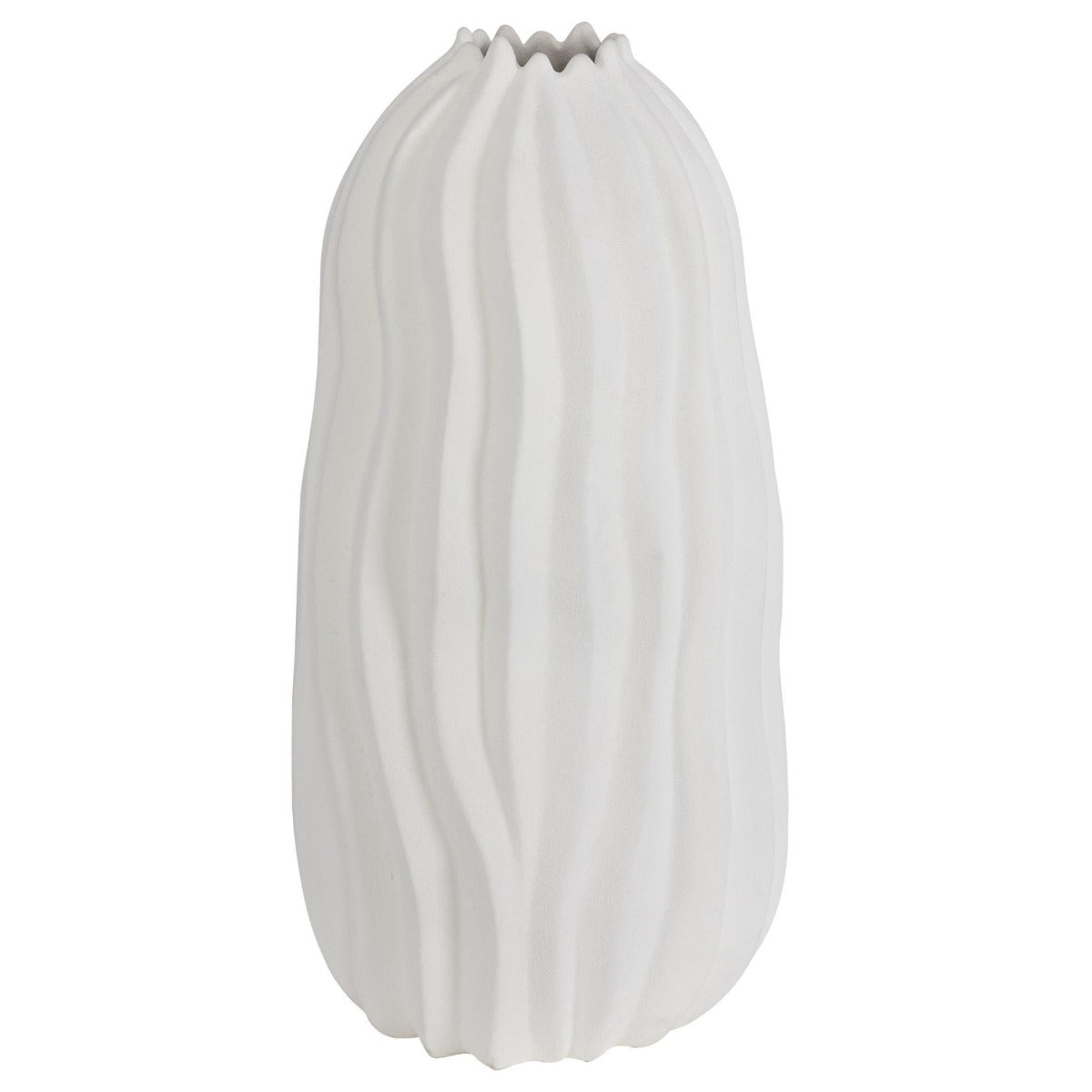 Merritt Indoor-Outdoor White Floor Vase by Uttermost