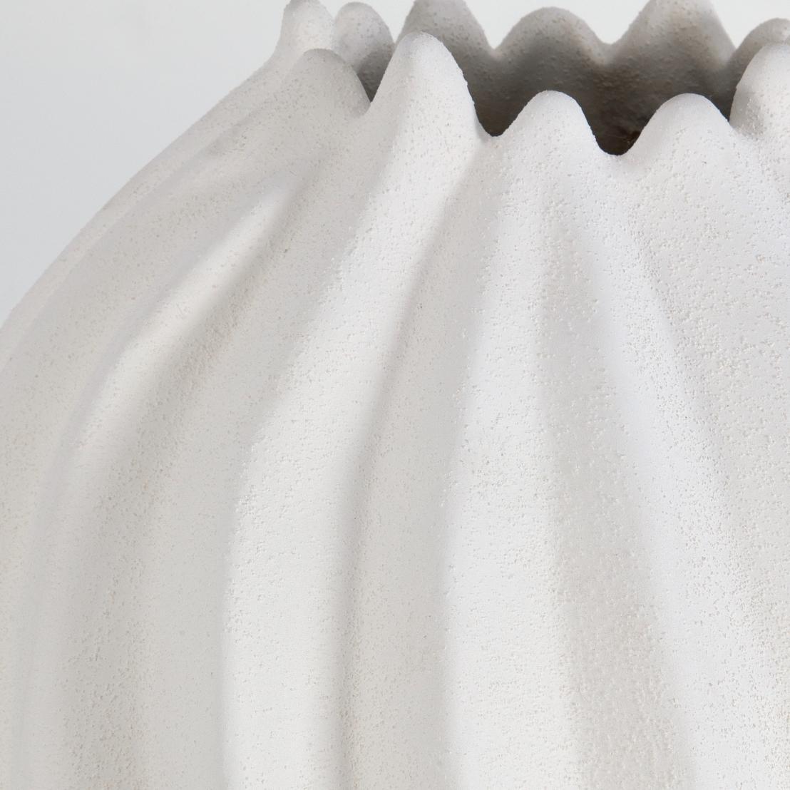 Merritt Indoor-Outdoor White Floor Vase by Uttermost