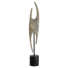 Pochette Ribbed Abstract Sculpture by Uttermost