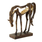 Openly Grazing Horse Sculpture by Uttermost