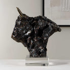 Bison Bust Bronze Sculpture by Uttermost