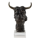 Bison Bust Bronze Sculpture by Uttermost