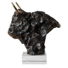 Bison Bust Bronze Sculpture by Uttermost
