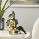 Affection Bronze Gold Sculpture - Set of 2 by Uttermost