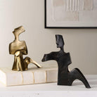 Affection Bronze Gold Sculpture - Set of 2 by Uttermost