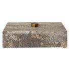 Griseus Travertine Stone Box by Uttermost