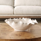 Blossom Short Off-White Bowl by Uttermost
