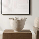 Blossom Tall Off-White Bowl by Uttermost