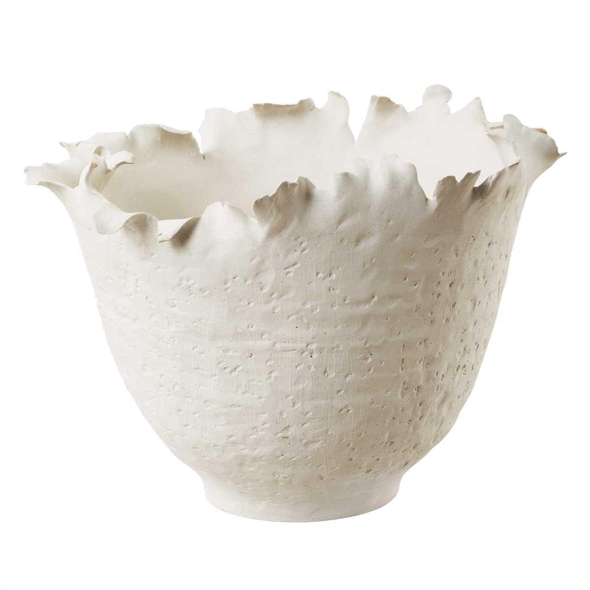 Blossom Tall Off-White Bowl by Uttermost