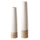 Ivory Sands Ceramic Vases - Set of 2 by Uttermost