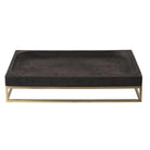 Shadowstone Cast Black Tray by Uttermost
