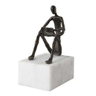Sit Back, Relax And Read, Iron Sculpture by Uttermost