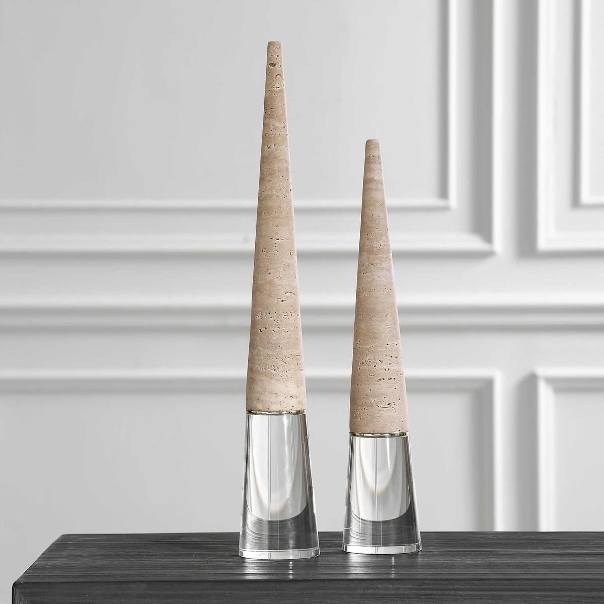 Stoney Point, Sculptures - Set of 2 by Uttermost