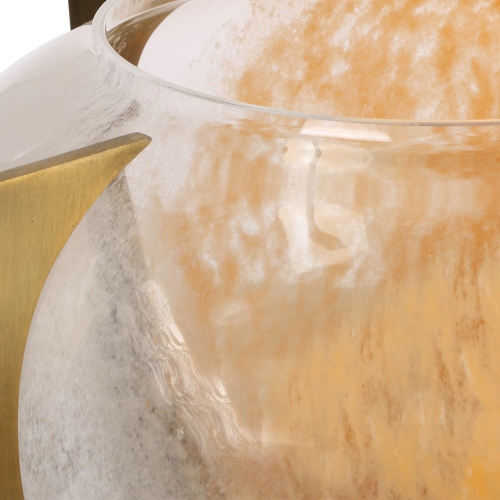 Amber Swirl Vase by Uttermost