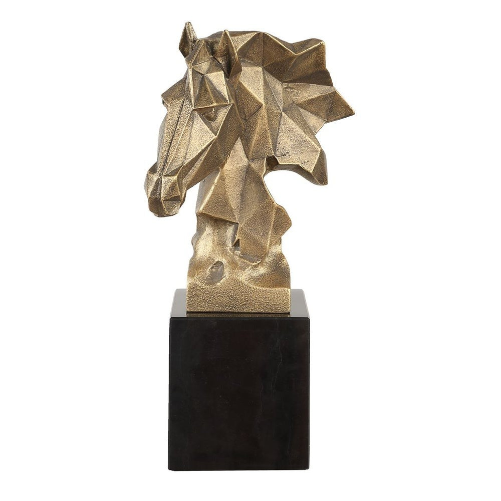 Chiseled Horse Bust Sculpture by Uttermost