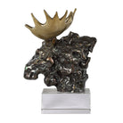 Moose Bust Sculpture by Uttermost