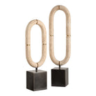 Oval Fusion Sculptures Set of 2 by Uttermost