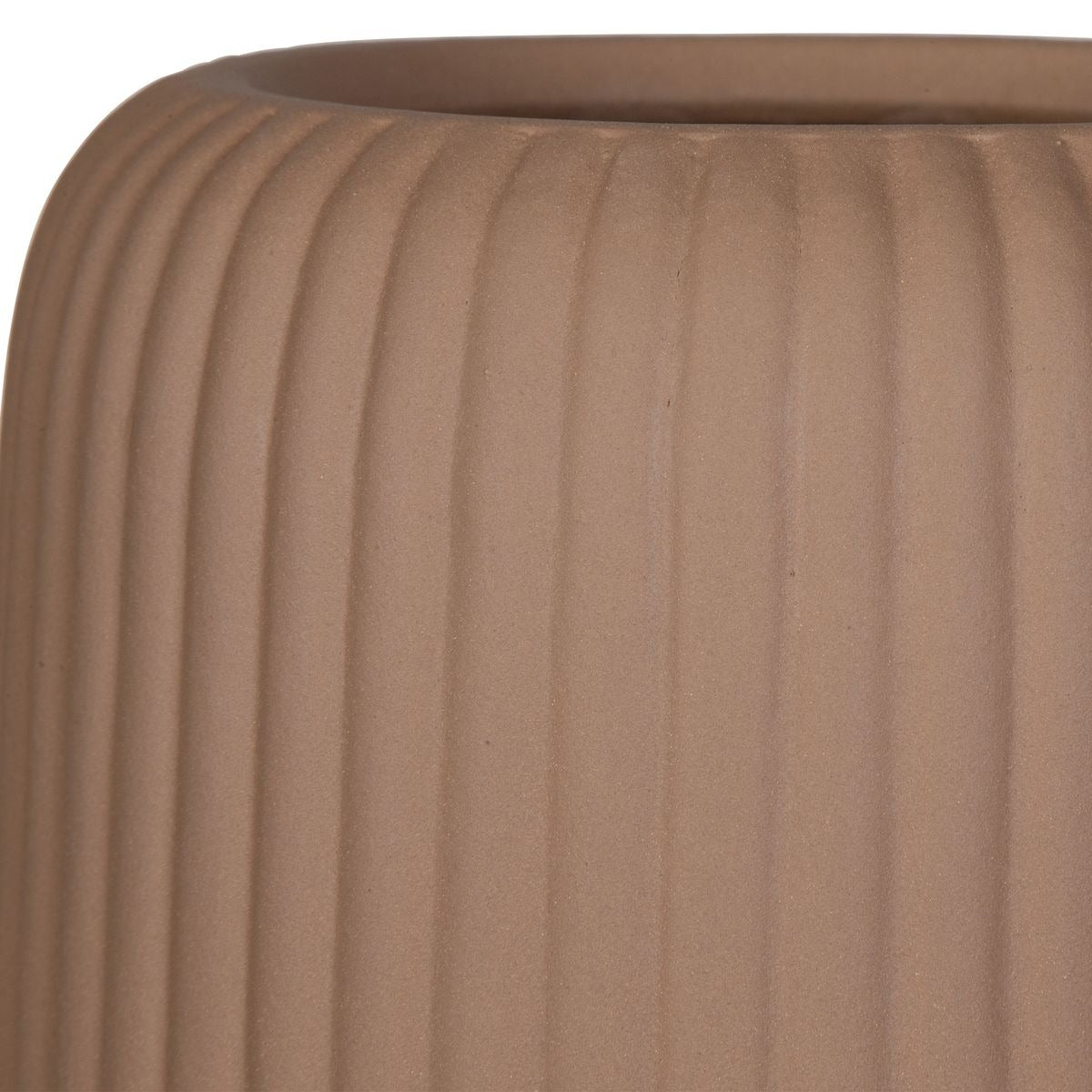 Ridge Indoor-Outdoor Light Brown Vases - Set of 2 by Uttermost