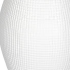 Forma Indoor-Outdoor White Ceramic Vases, Large - Set of 2 by Uttermost
