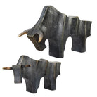 Regal Bull Sculptures Set of 2 by Uttermost
