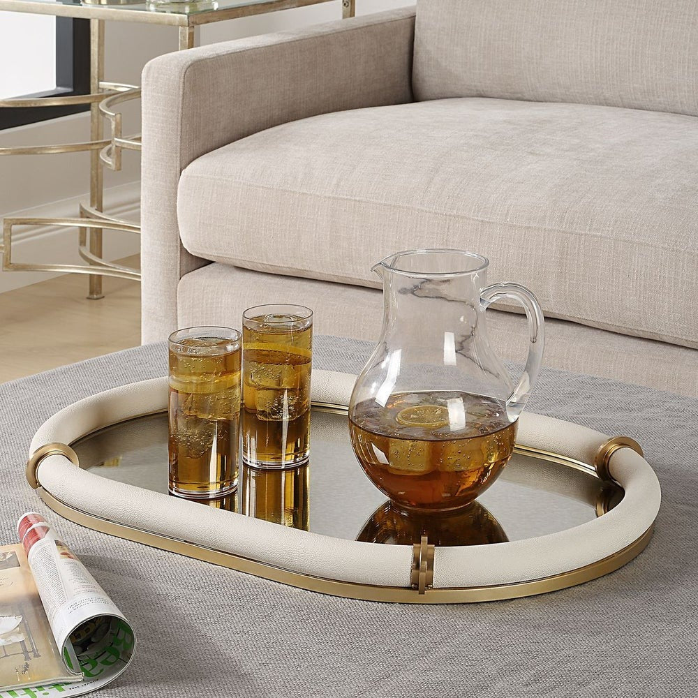 Cyprus, Oval Tray by Uttermost