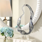 Luminous Twist Glass Sculpture by Uttermost