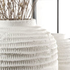Luna Ridge White Ceramic Vases Set of 2 by Uttermost