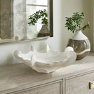Coral Mirage White Outdoor Bowl by Uttermost