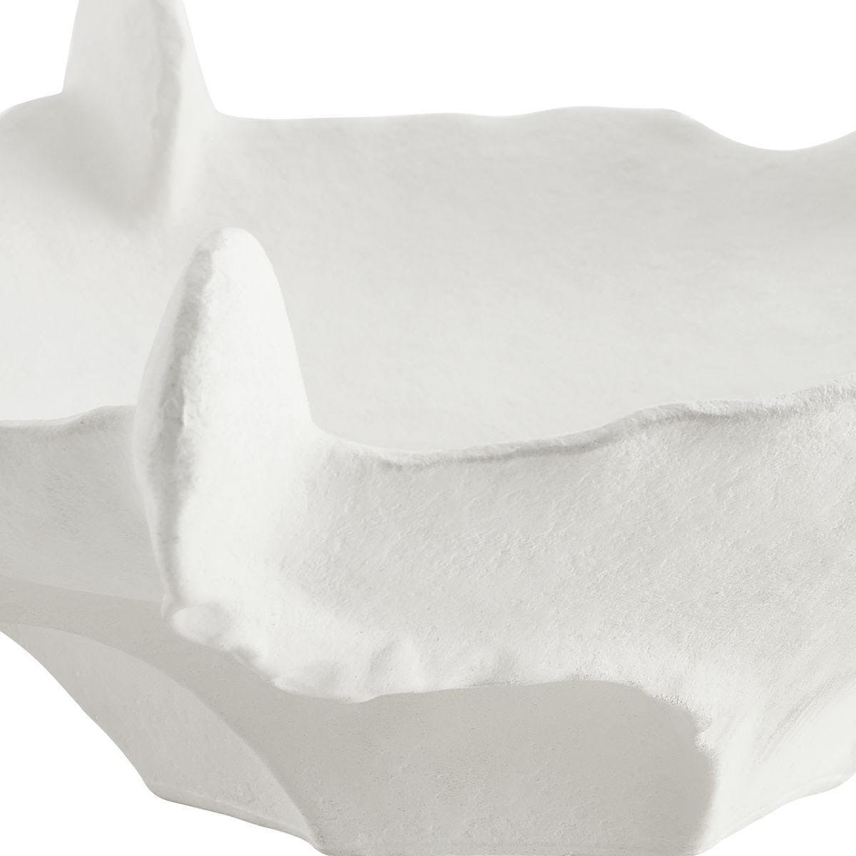 Coral Mirage White Outdoor Bowl by Uttermost
