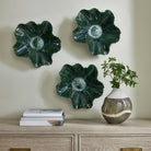 Verdant Bloom Emerald Outdoor Bowl by Uttermost