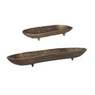Stratum Oval Brass Bowls Set of 2 by Uttermost