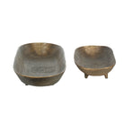 Stratum Oval Brass Bowls Set of 2 by Uttermost