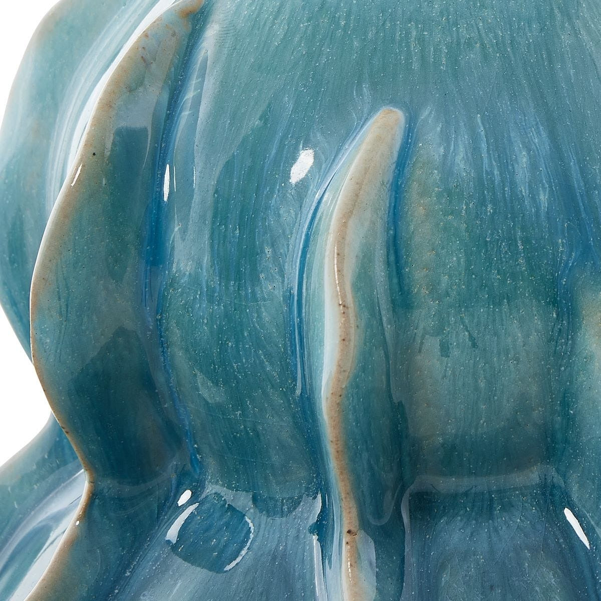 Ocean Wave Outdoor Glazed Vases - Set of 2 by Uttermost