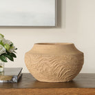 Sandstone Flow Small Terracotta Vase by Uttermost