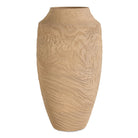 Sandstone Flow Large Terracotta Vase by Uttermost