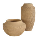 Sandstone Flow Large Terracotta Vase by Uttermost