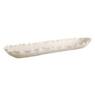 Ripple Crest White Bowl by Uttermost